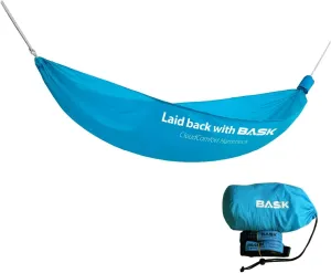 BASK Ultralight Portable Single Hammock with High Strength Straps – High Performance, Comfortable and Breathable Material 20DNylon for Camping, Backpacking,Travel,and Garden – up to 330lbs