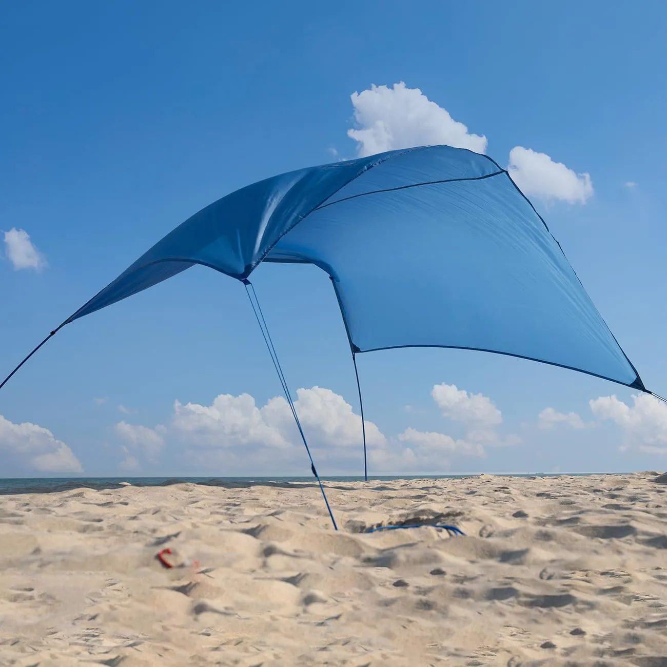 Beach Wind Shade Canopy, Shade Sun Shelter Tent for Beach, Backyard, Grassland, Park, Light Weight, Easy Set Up, 78 Sq. Ft. of Shade for 1-3 People, Lite Regatta