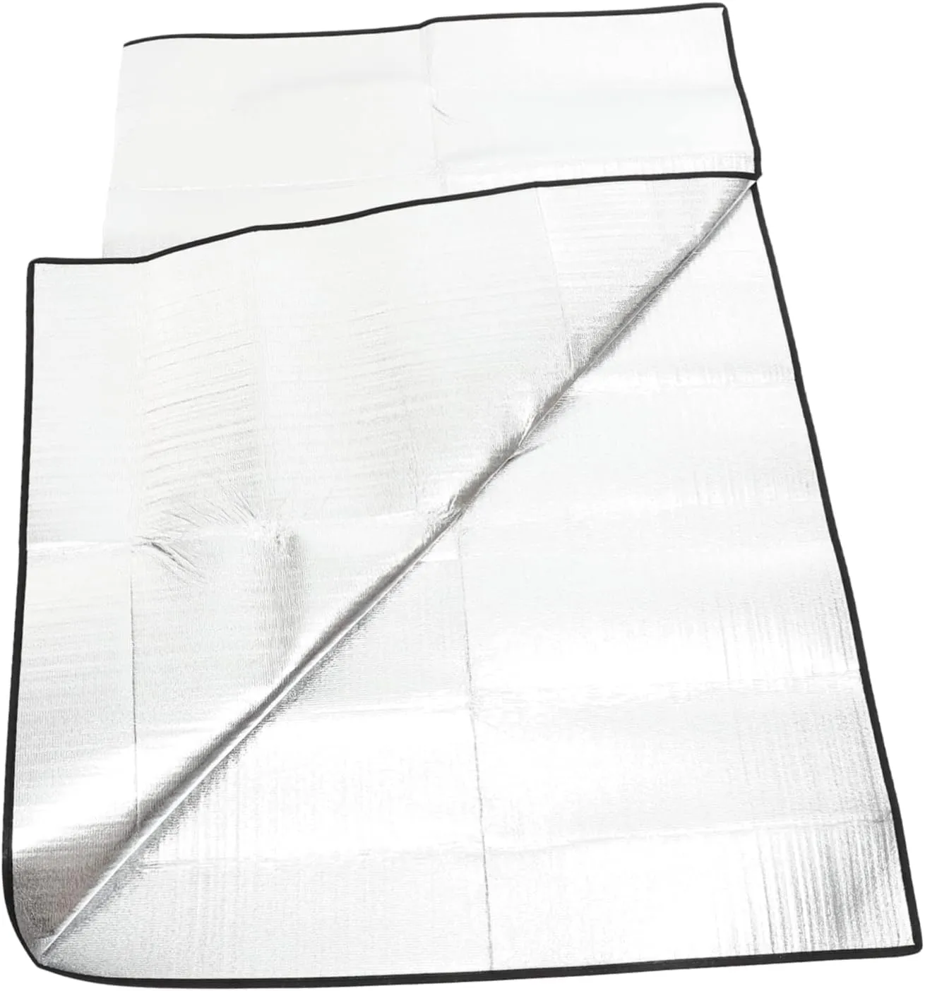 BESPORTBLE Aluminum Pad Cold Pad Portable Camping Pad Canopy Cabana Towels Mats Insulated Blanket Camping Beach Towel Camping Blanket Floor Patios Reflective Camping Blanket Picnic Silver PVC