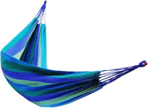 BESPORTBLE Outdoor Hammock Portable Double 2 Person Canvas Hammocks with Carrying Bag for Camping Travel Yard Garden 260x150cm (Red)
