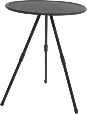 BESPORTBLE Portable Folding Camping Table Small Round Table with Heights Compact Design for Outdoor Activities Lightweight and Easy to Store for Picnics Bbqs and Home Use