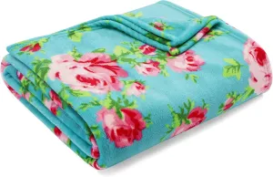 Betsey Johnson - Twin Blanket, Ultra-Soft Plush Bedding, Oversized Soft Blanket, Dorm Essentials (Bouquet Day)