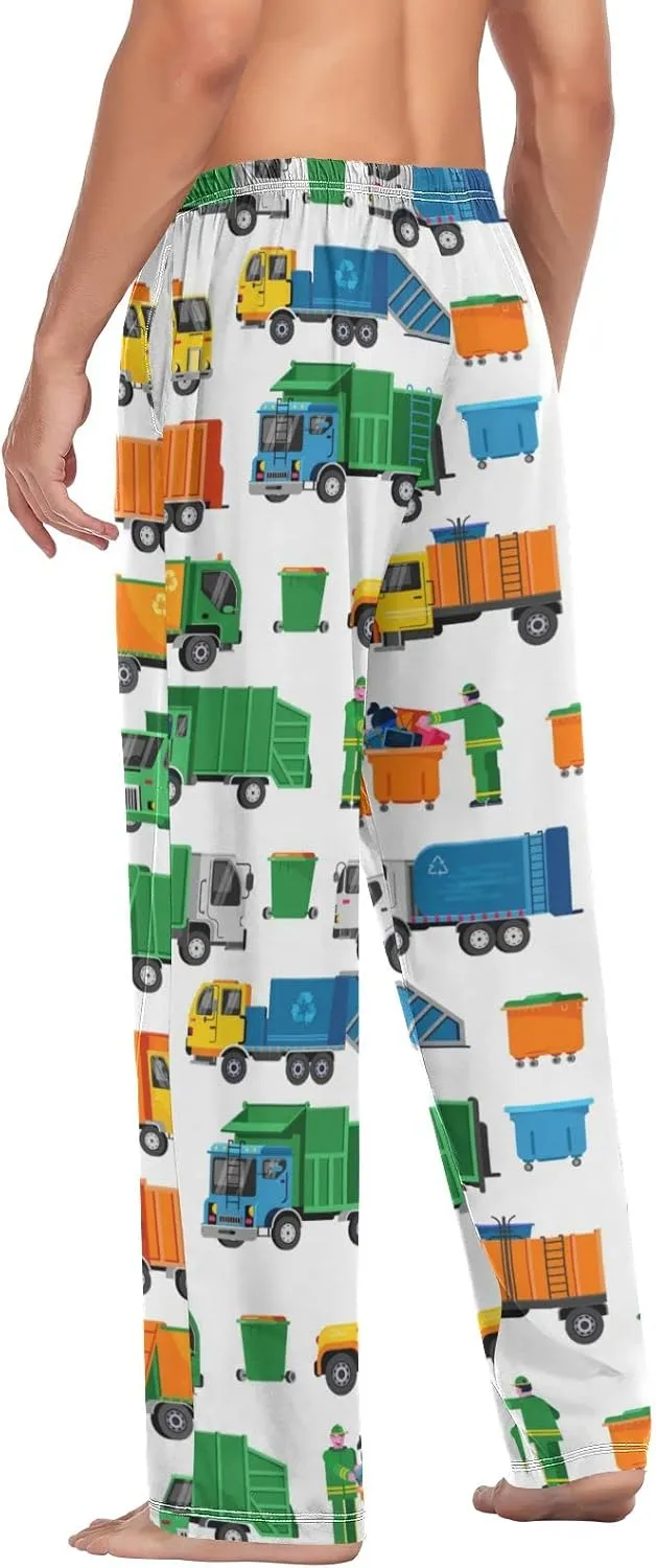 BGXW Men's Pajama Pants Drawstring lounge sleep pants House Pajama Bottoms with Pockets