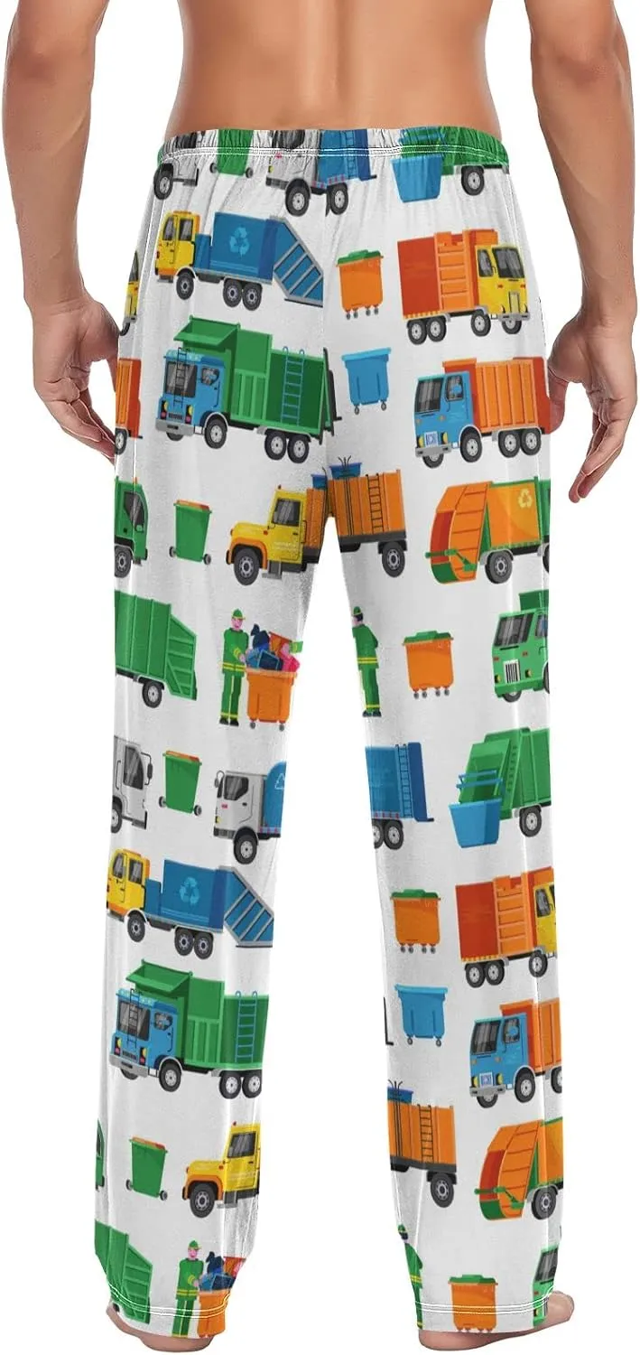 BGXW Men's Pajama Pants Drawstring lounge sleep pants House Pajama Bottoms with Pockets