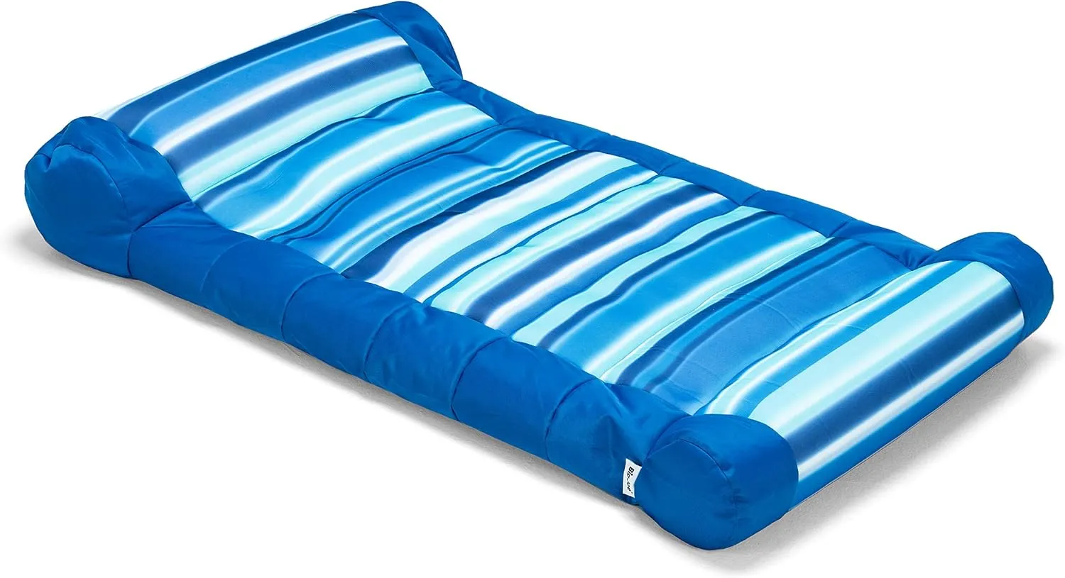Big Joe Kona Hammock No Inflation Needed Pool Lounger with Headrest, Quick Draining Fabric, 4 feet Big