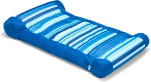 Big Joe Kona Hammock No Inflation Needed Pool Lounger with Headrest, Quick Draining Fabric, 4 feet Big
