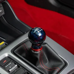 Billetworkz Cosmic Space Heartbeat Shift Knob Compatible with Subaru 6 Speed WRX: 2015-25 / STI: 2004-21