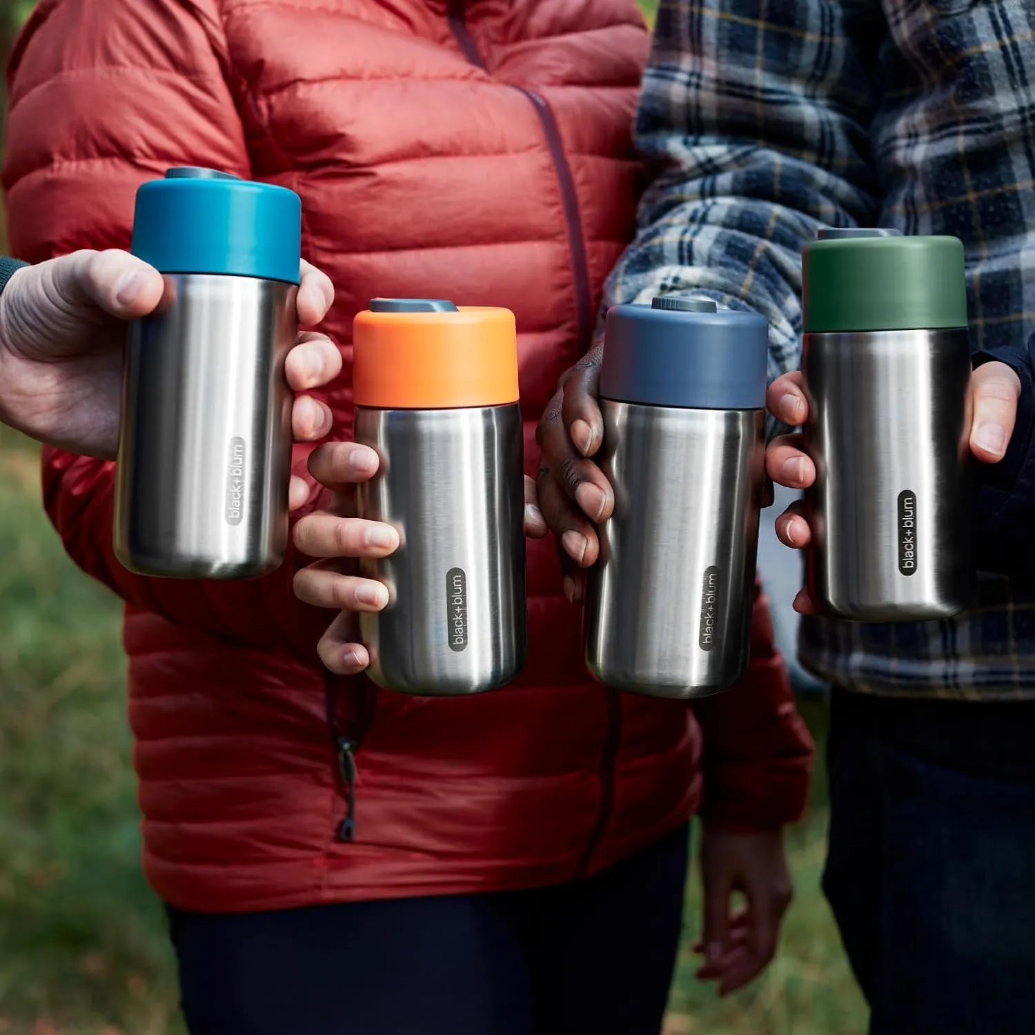 BLACK   BLUM Insulated Travel Cup | Sustainable Stainless Steel On-the-Go Mug, Dishwasher & Freezer Safe, Lid Lock, Leak-proof | Perfect for Hot & Cold Drinks | Olive, 11 oz / 340ml