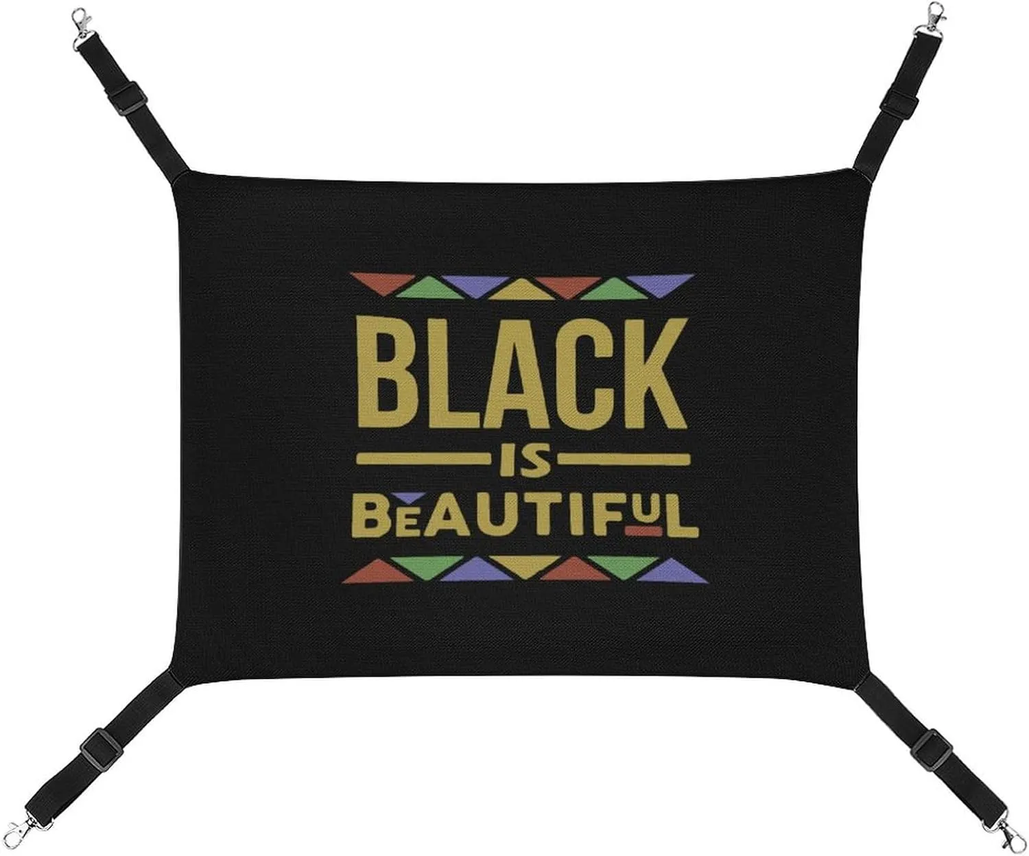 Black is Beautiful Hanging Cat Bed Soft Breathable Pet Hammock for Cage Pet Sleeper for Kitten Ferret Puppy Rabbit, style, 20240327