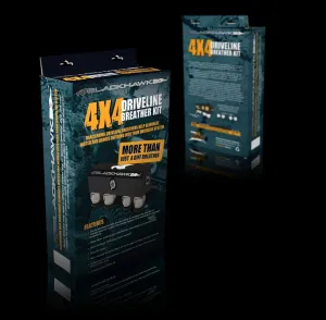 Blackhawk4x4 4way breather Kit - Ranger -Mazda - Courier - BT