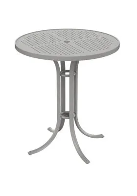 Boulevard 36" Round Umbrella Bar Table by Tropitone