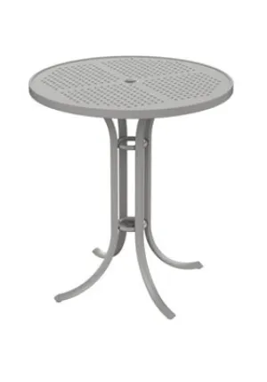 Boulevard 36" Round Umbrella Bar Table by Tropitone