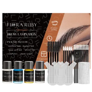 Brow Lamination Kit | DIY Eyebrow Lamination At Home | Professional Result & 6-8 Weeks Long Lasting | Instant Lift for Fuller Thicker Brows