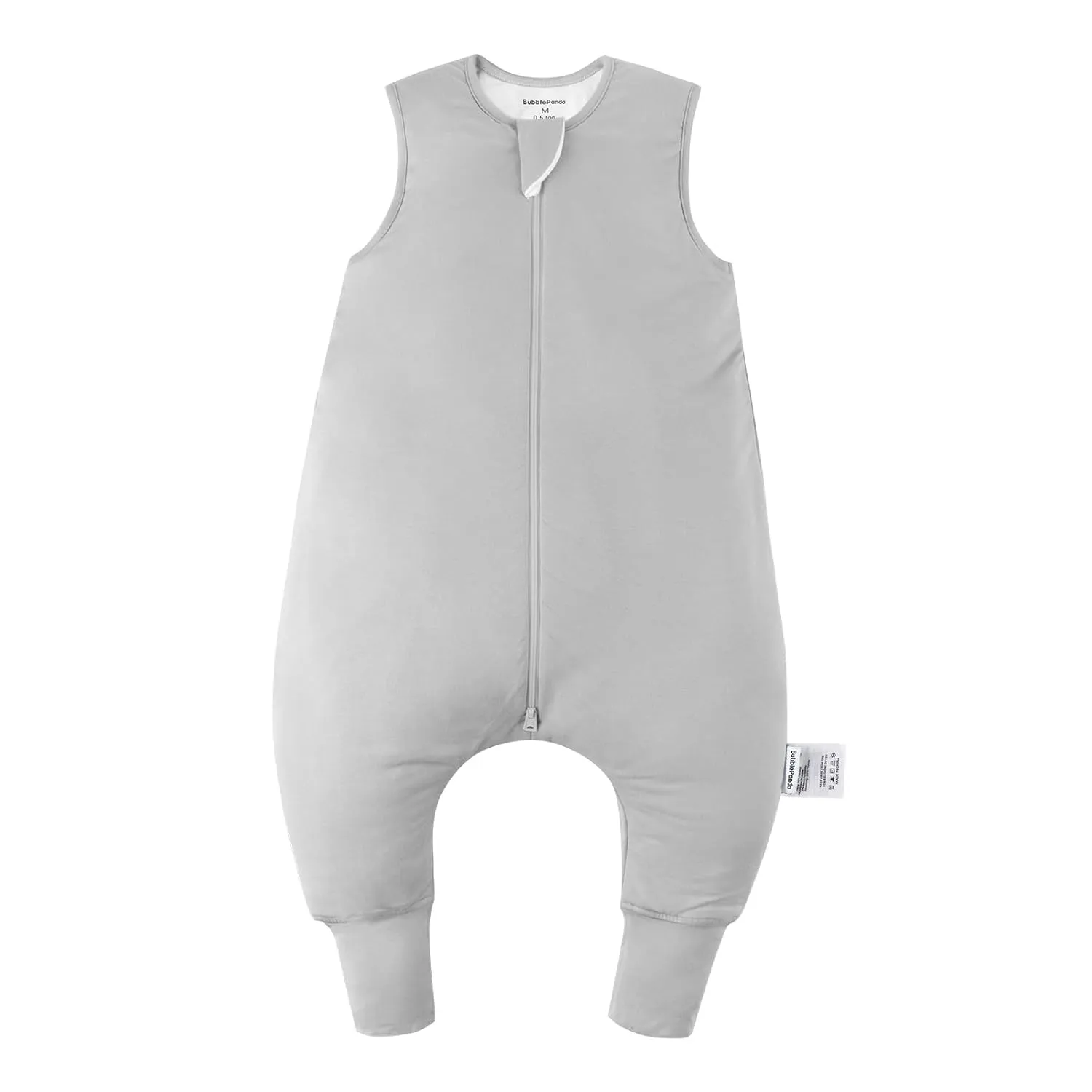 BubblePanda Rayon Made from Bamboo Toddler Sleep Sack with Feet 0.5 Tog Ultra Soft Toddler Sleeping Sack 3t-4t Baby Sleep Bag Walker Wearable Blanket with Legs 2-Way Zipper Lightweight