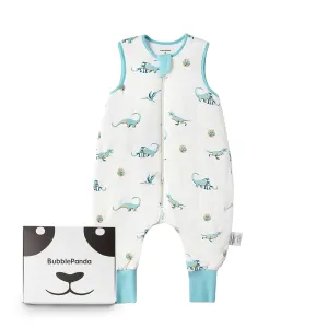 BubblePanda Rayon Made from Bamboo Toddler Sleep Sack with Feet 12-24 Months 1.0 Tog Ultra Soft Toddler Sleeping Sack 1t-2t Sleep Bag Walker Quilted Wearable Blanket with Legs 2-Way Zipper Lightweight