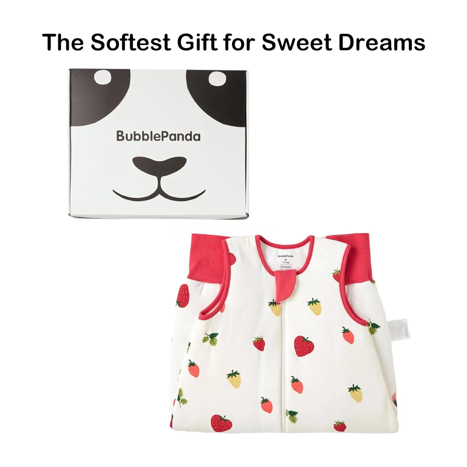 BubblePanda Rayon Made from Bamboo Toddler Sleep Sack with Feet 6-12 Months 1.0 Tog Ultra Soft Toddler Sleeping Sack Baby Sleep Bag Walker Quilted Wearable Blanket with Legs 2-Way Zipper Lightweight