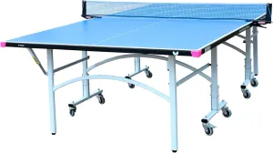 Butterfly Easifold Outdoor Ping Pong Table Melamine Top | Rolling Outdoor Table Tennis Table | 3 Year Warranty | 10 Minute Assembly | Great Bounce All Weather Ping Pong Table | Weatherproof Net
