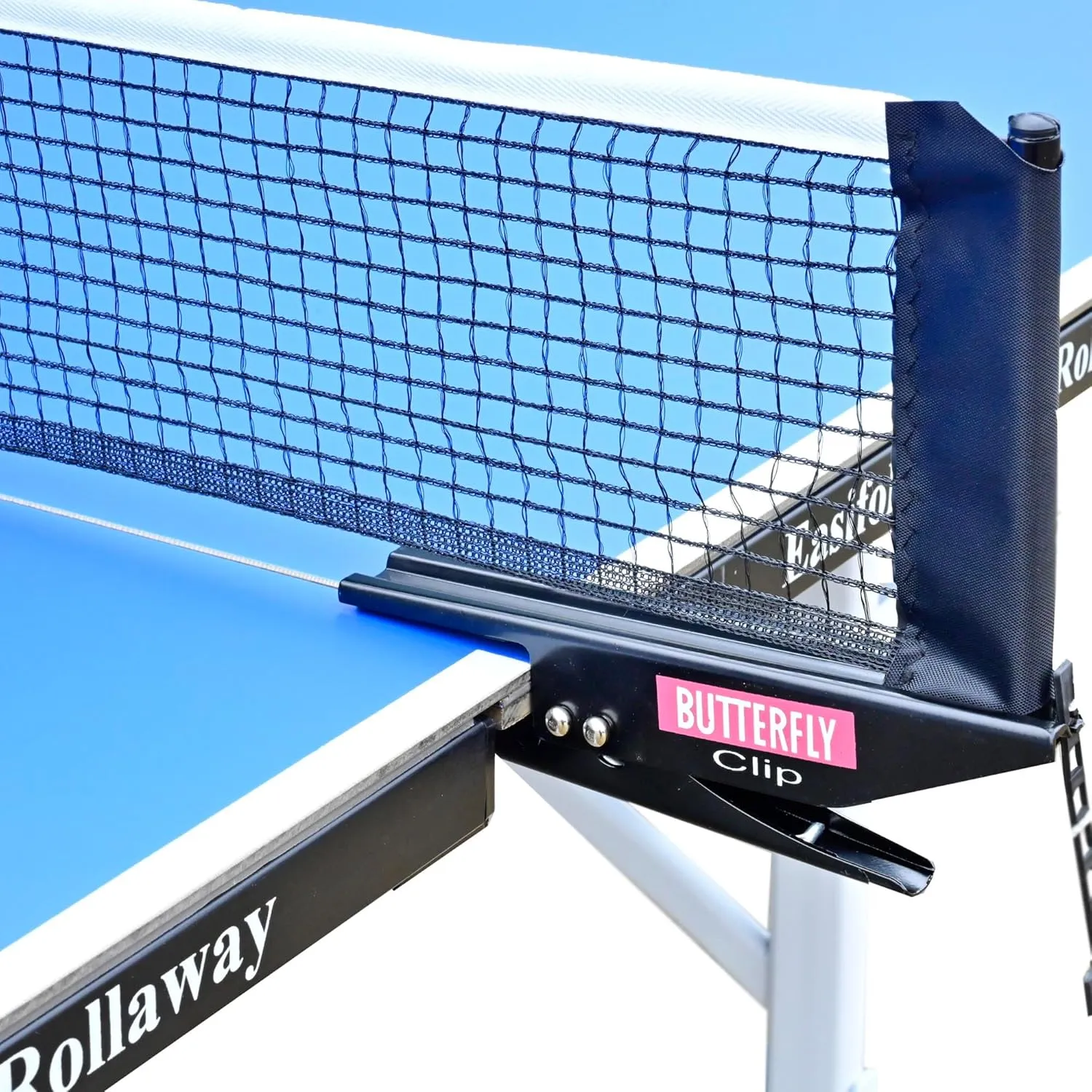 Butterfly Easifold Outdoor Ping Pong Table Melamine Top | Rolling Outdoor Table Tennis Table | 3 Year Warranty | 10 Minute Assembly | Great Bounce All Weather Ping Pong Table | Weatherproof Net