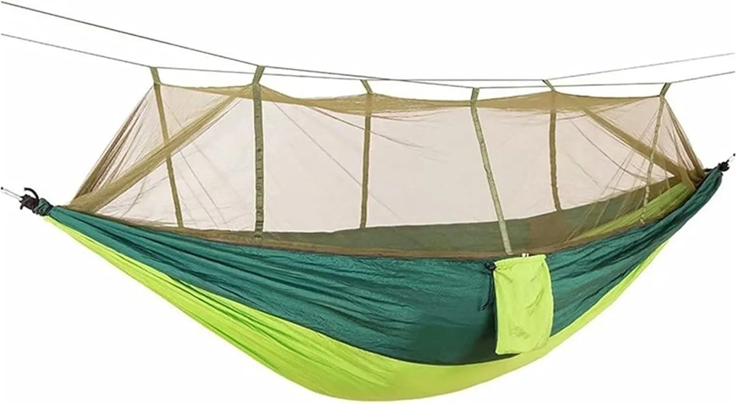 Camping Hammock Camping Hammock with Net Lightweight Double Hammock Portable Hammock for Indoor Outdoor Hiking Backpacking Travel Backyard Beach