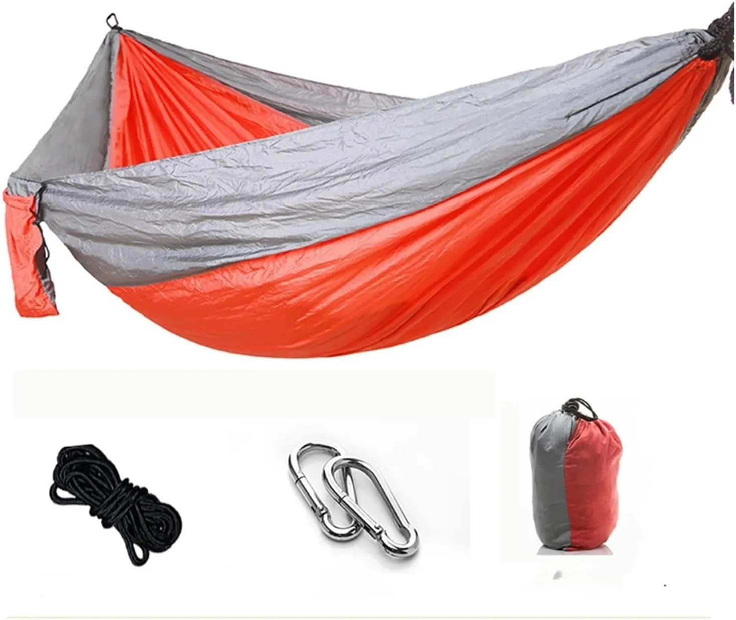 Camping Hammock Outdoor Tourist Double Camping Hammocks Portable Travel Garden Sleeping Leisure Hanging Hammock Swing Nature Hike (Color : 12), HUIM SHSE3 STORE-1