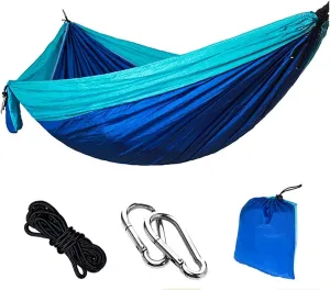 Camping Hammock Outdoor Tourist Double Camping Hammocks Portable Travel Garden Sleeping Leisure Hanging Hammock Swing Nature Hike (Color : 12), HUIM SHSE3 STORE-1