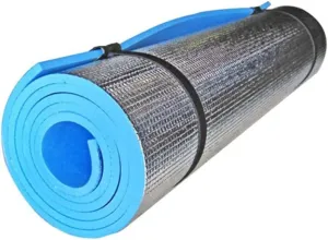 Camping Mat Ground Mat Camping Aluminum Film EVA Double-Sided Insulated Roll Mat Moisture-Proof Camp Mattress Dustproof Waterproof Sleeping Mat for Park Yoga Picnics Fishing 70.87x19.69x0.24 inch/2021