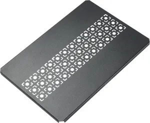 camping moon IGT Top Board Bridge Table Laser Top Board Aluminum Black CK-25F-1P