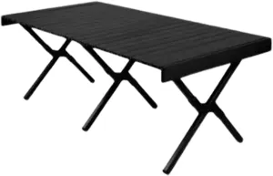 Camping Table Camping Folding Table Foldable Picnic Table Portable Roll Up Desktop Easy to Assembly for Indoor & Outdoor