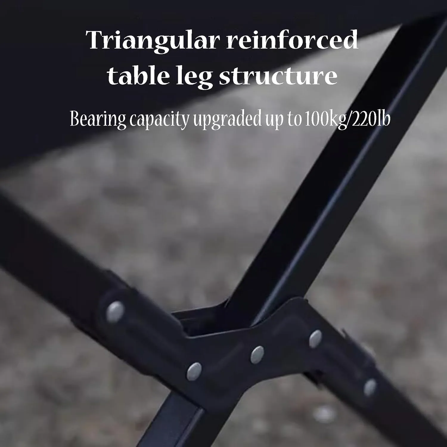 Camping Table Camping Folding Table Foldable Picnic Table Portable Roll Up Desktop Easy to Assembly for Indoor & Outdoor