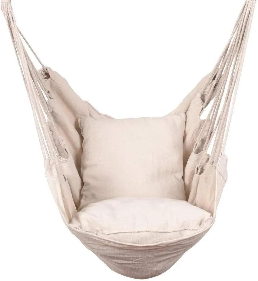 Capacity Lbs; Two Carrying Seat Swing with Natural Hammocks  Price-cut Chair 300 and Don't wait Bag; Seat Cushions Hammock  Weight Rope Hanging
