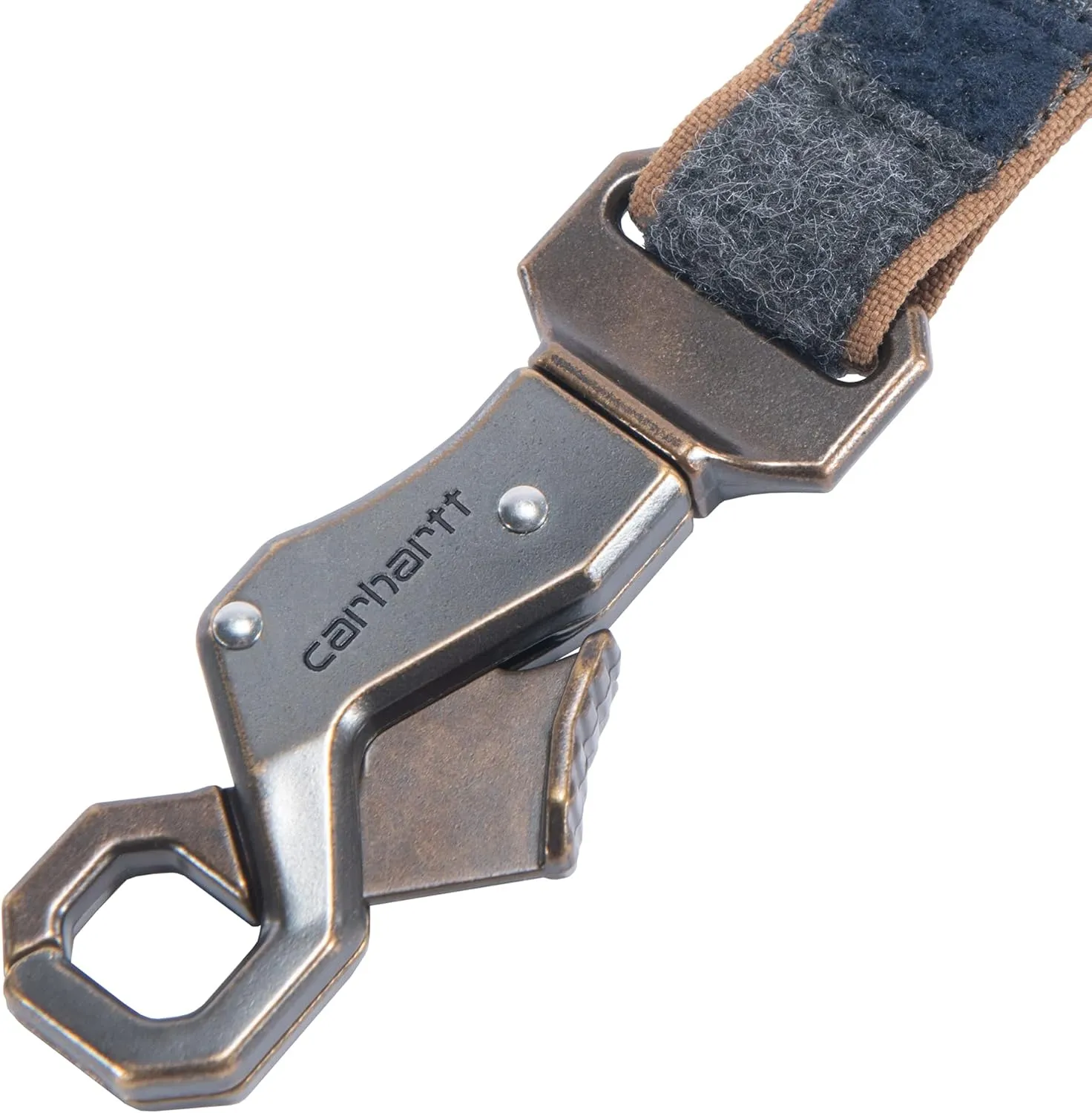 Carhartt Pet Durable Nylon Duck Leashes for Dogs, Reflective Stitching for Visibility, Blanket Stripe, One Size
