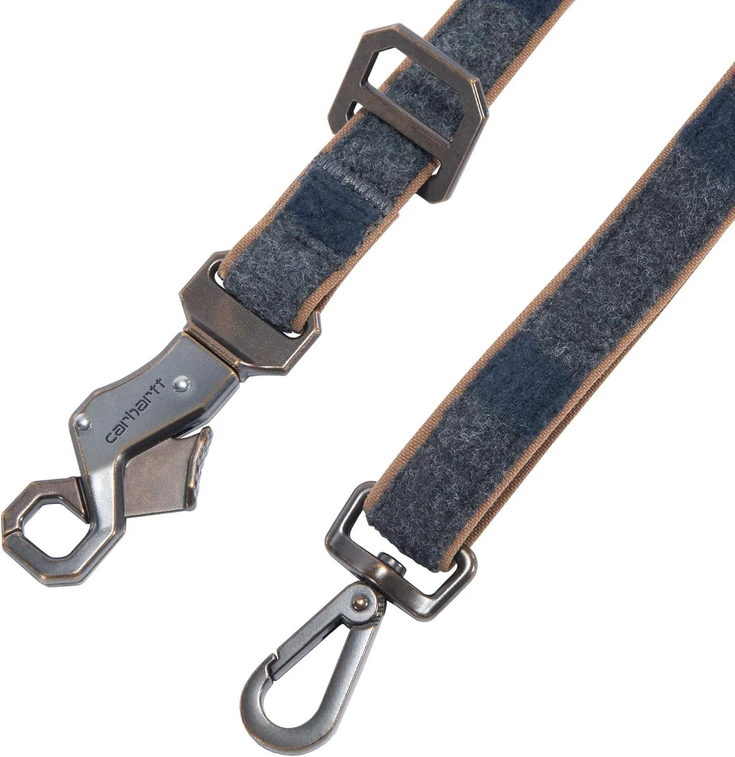 Carhartt Pet Durable Nylon Duck Leashes for Dogs, Reflective Stitching for Visibility, Blanket Stripe, One Size