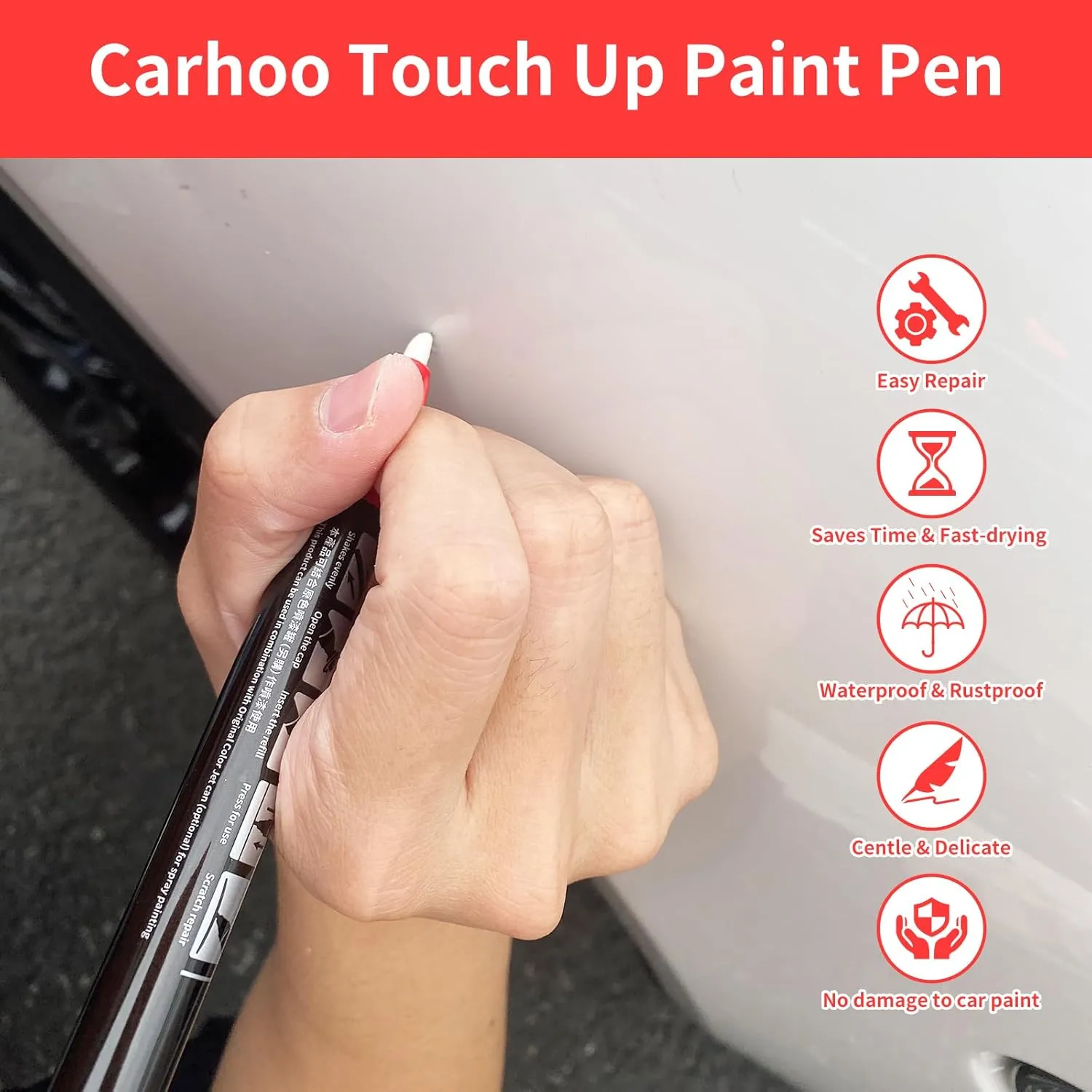 Carhoo 64Z Newport Blue Pearl Compatible with Subaru Exact Match Touch Up Paint Pen