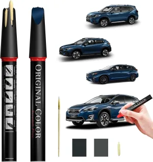 Carhoo J8U Quartz Blue Pearl Compatible with Subaru Exact Match Touch Up Paint Pen