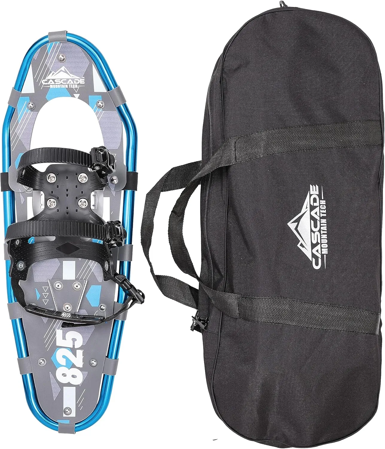 Cascade Mountain Tech Lightweight Aluminum Frame Snowshoes
