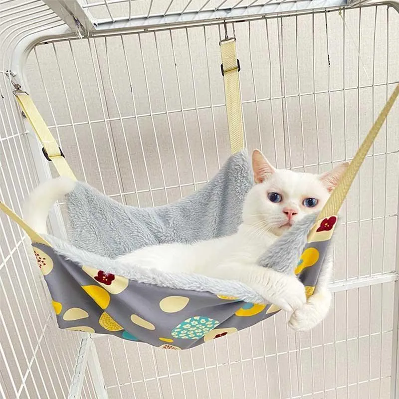 Cat Hammock for Cage 3 Color All Season Cute Bed