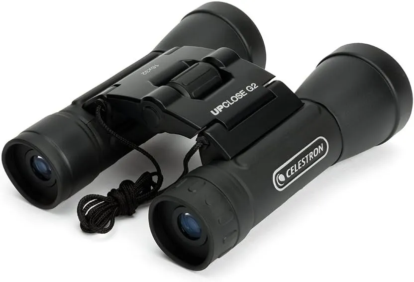 Celestron – UpClose G2 16x32 Binocular – Multi-Coated Optics for Bird Watching, Wildlife, Scenery and Hunting – Roof Prism Binocular for Beginners – Includes Soft Carrying Case