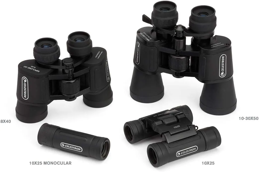 Celestron – UpClose G2 16x32 Binocular – Multi-Coated Optics for Bird Watching, Wildlife, Scenery and Hunting – Roof Prism Binocular for Beginners – Includes Soft Carrying Case