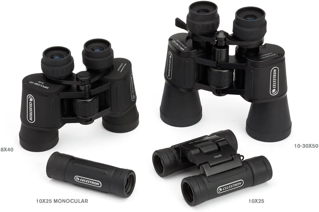 Celestron – UpClose G2 16x32 Binocular – Multi-Coated Optics for Bird Watching, Wildlife, Scenery and Hunting – Roof Prism Binocular for Beginners – Includes Soft Carrying Case