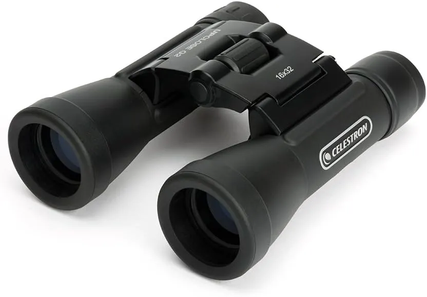 Celestron – UpClose G2 16x32 Binocular – Multi-Coated Optics for Bird Watching, Wildlife, Scenery and Hunting – Roof Prism Binocular for Beginners – Includes Soft Carrying Case
