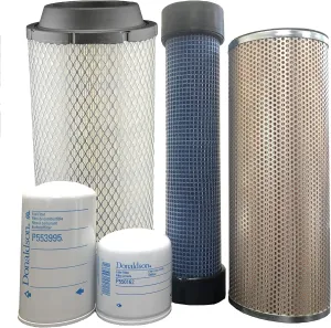 CFKIT Maintenance Filter Kit Compatible with Takeuchi TB290 Compact Excavator