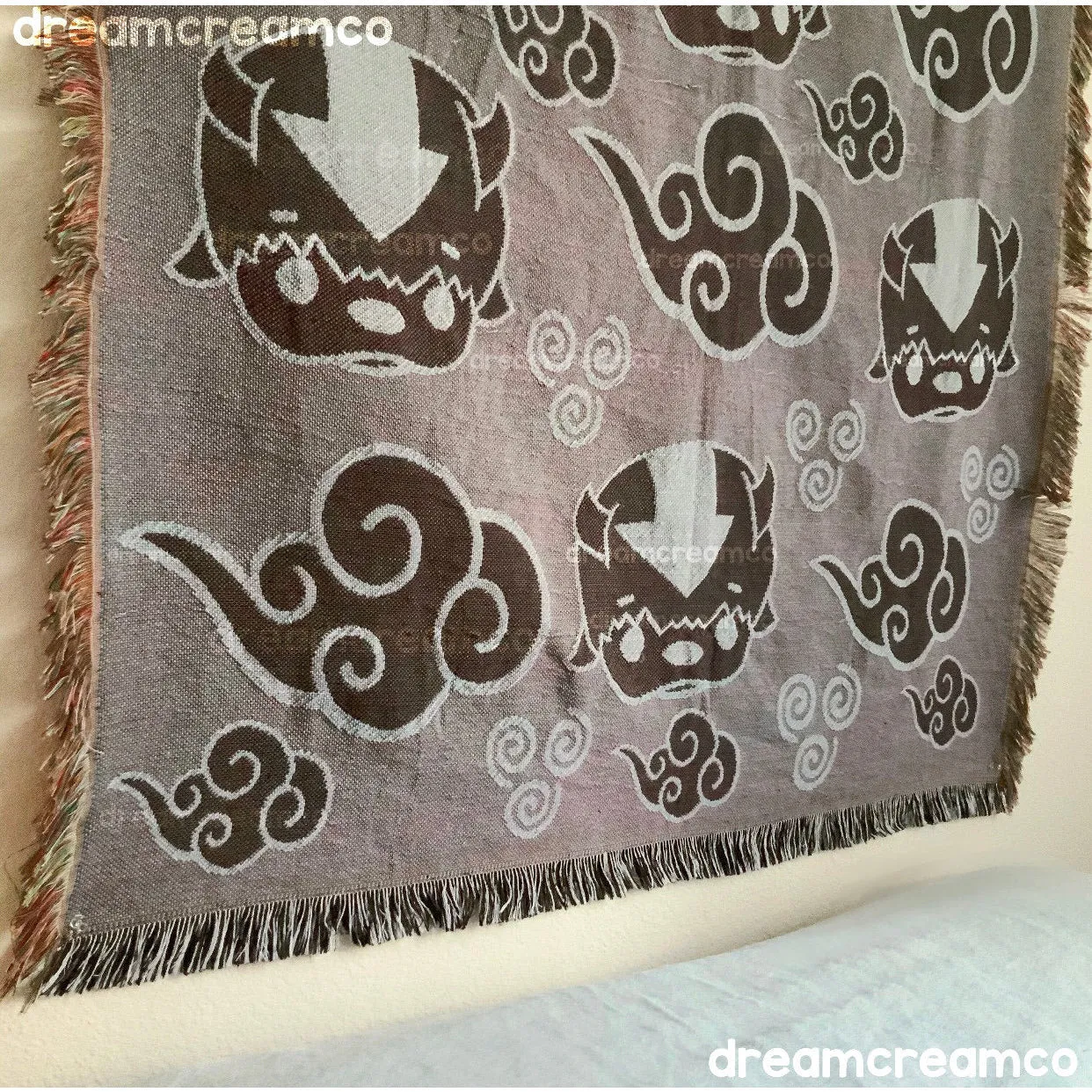Cloudy Appa Woven Tapestry Blanket