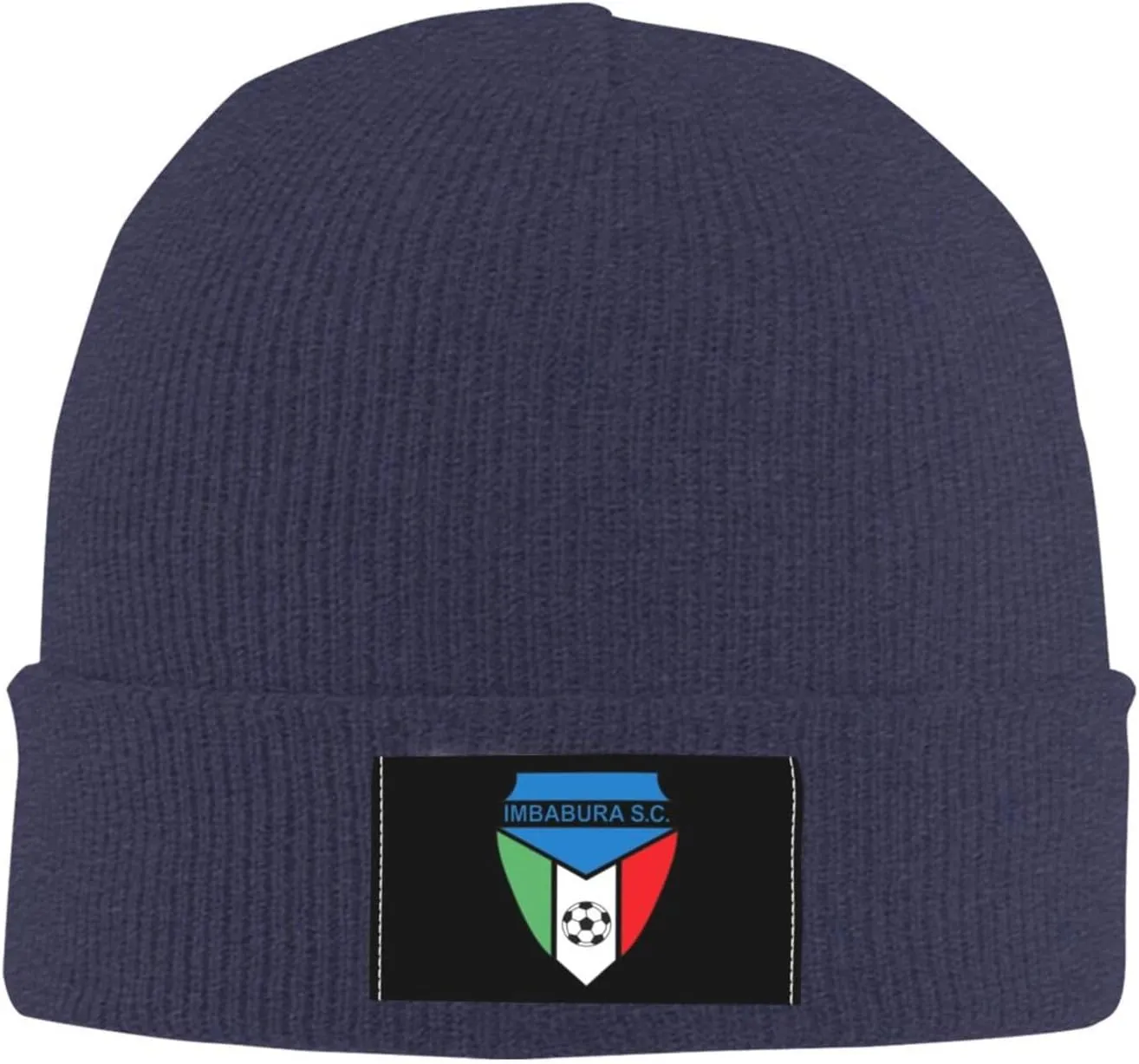 Club de Deportes Ñublense Logo Knit Hat Cap Skull Cap Beanie Hat Warm Cap Navy Blue Hat for Men Women