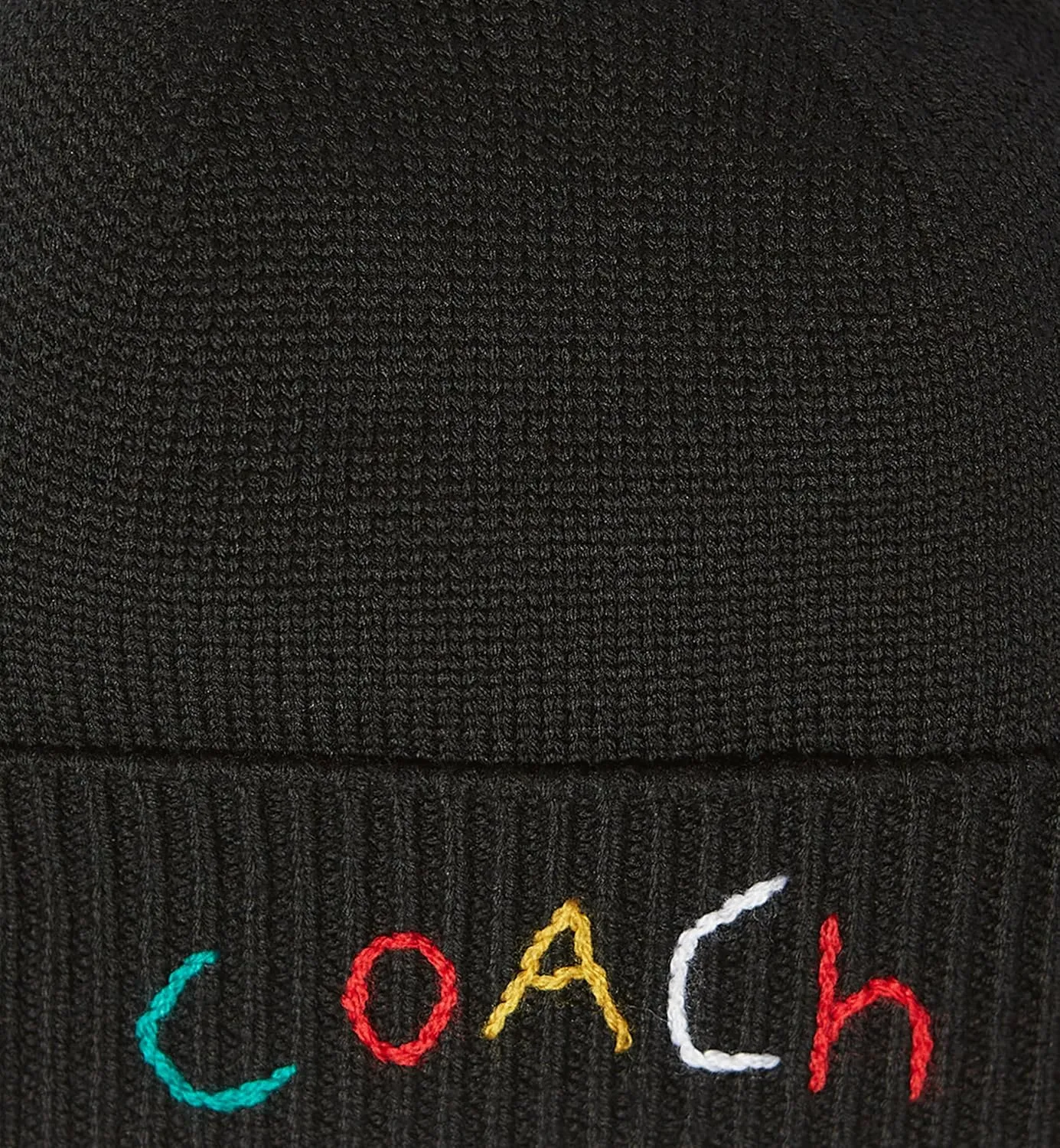 Coach Women's Embroidered Beanie with Gift Box