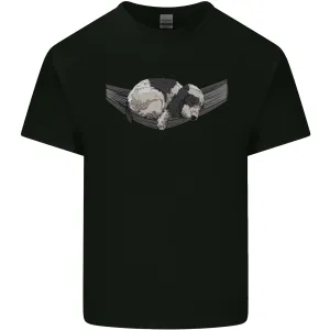 Cocker Spaniel on a Hammock Dog Mens Light Cotton T-Shirt
