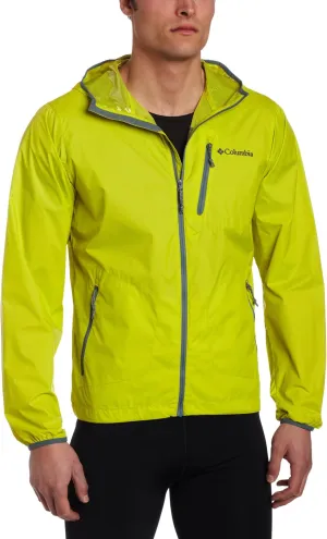 Columbia Men's Trail Fire Windbreaker Jacket (Small, Black)