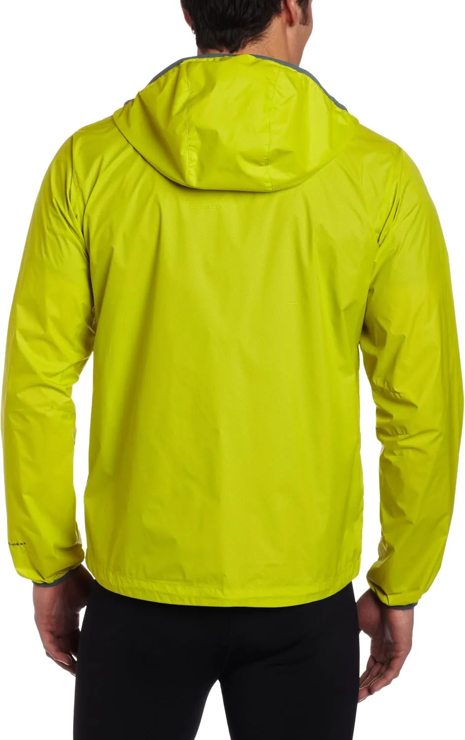 Columbia Men's Trail Fire Windbreaker Jacket (Small, Black)