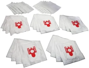 Compatible Miele FJM & H Vacuum Bags & Filter Kit (pack of 20  10)