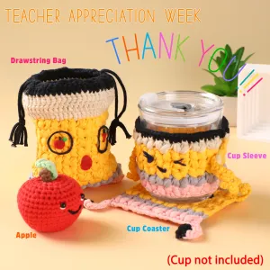 Complete Crochet Kit for Beginners—— Coaster