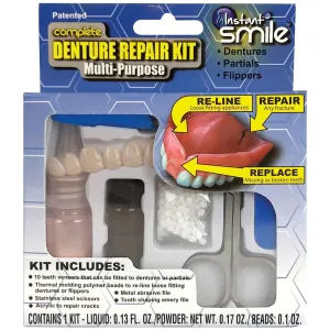 Complete Denture Repair & Reline Teeth Kit